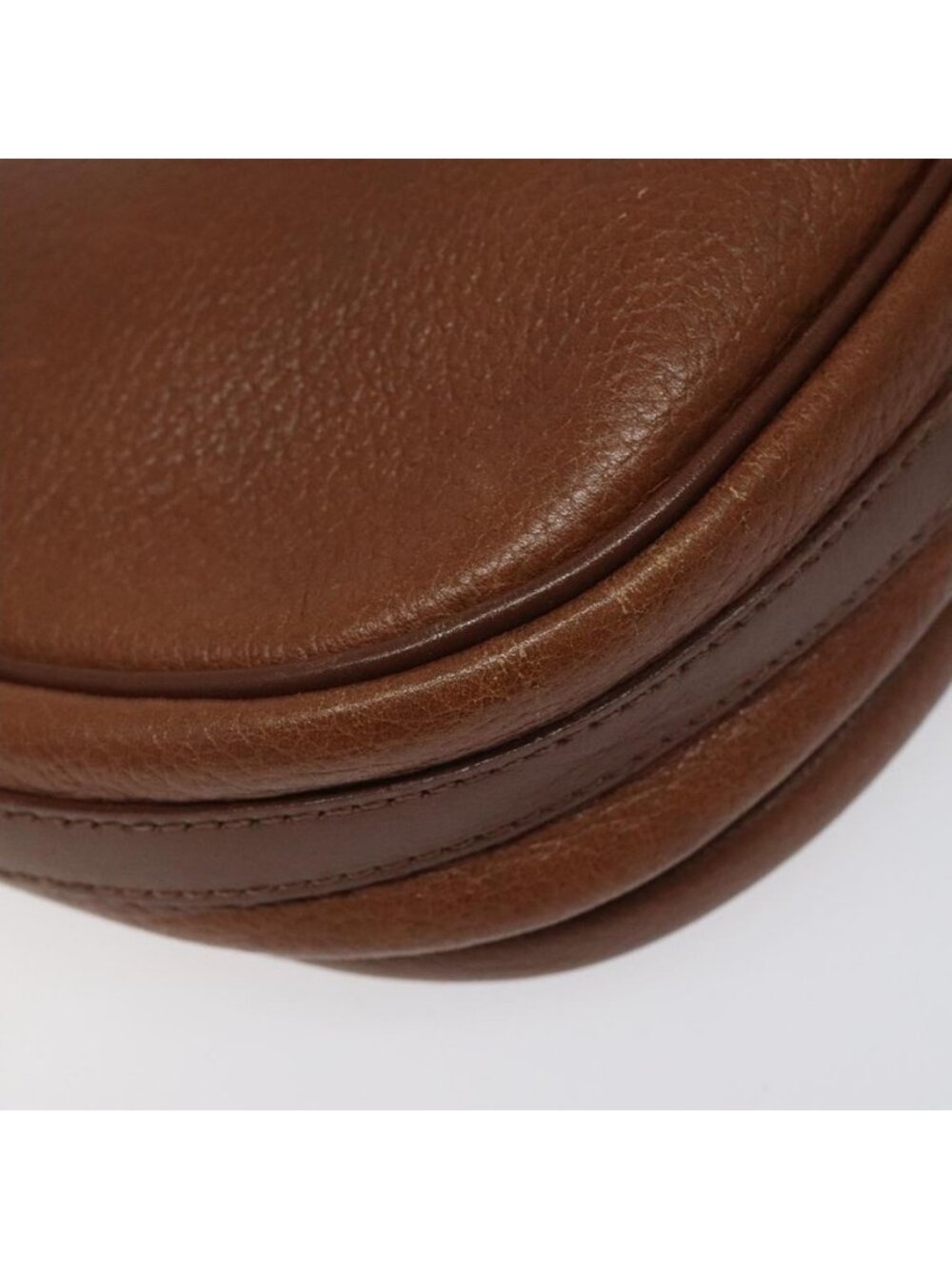 Authentic Burberrys Shoulder Bag Leather Brown - Picture 8 of 16